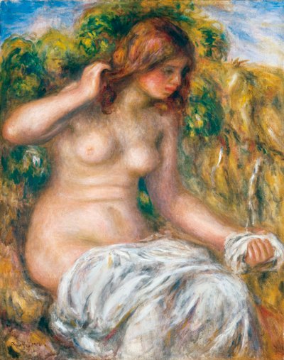 امرأة بحلول الربيع ، 1914 بواسطة بيير أوغست رينوار