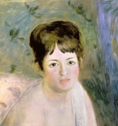 رأس المرأة ، ج .1876 بواسطة Pierre Auguste Renoir