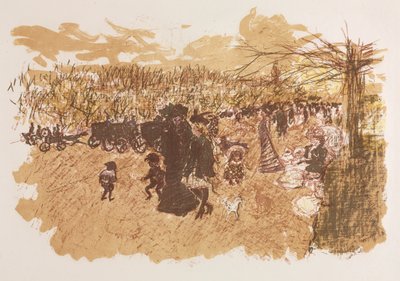 شارع Bois de Boulogne بواسطة بيير بونارد