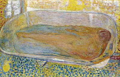 حوض استحمام كبير عاري ، 1937-1939 بواسطة Pierre Bonnard