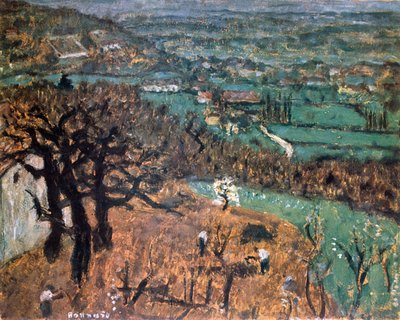 دوفين المناظر الطبيعية ، c1899. بواسطة بيير بونارد