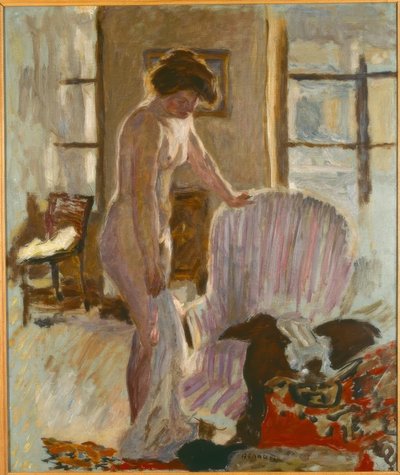 عارية في الداخل بواسطة Pierre Bonnard