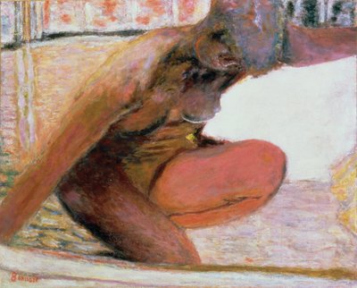 الرابض عارية في الحمام ، 1940 بواسطة Pierre Bonnard