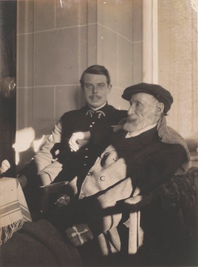 بيير أوغست وجان رينوار ، ج. 1916. بواسطة بيير بونارد