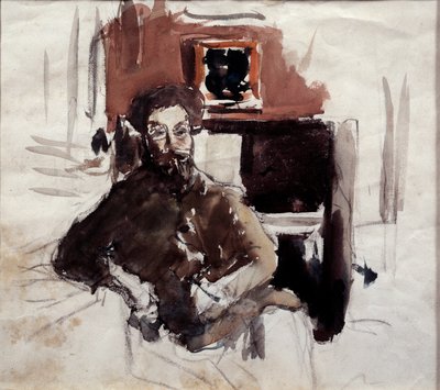 لوحة بورتريه ذاتية لبيير بونارد (1867-1947) مجموعة خاصة من القرن العشرين بواسطة بيير بونارد