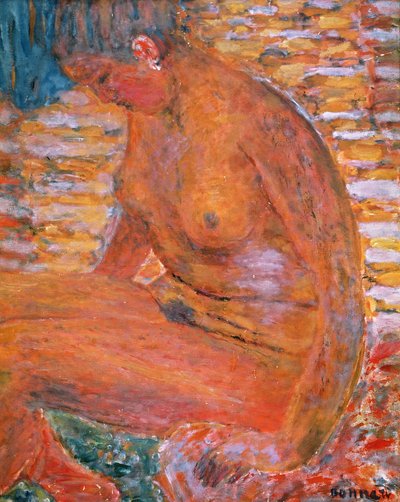 قبعة عارية بواسطة Pierre Bonnard