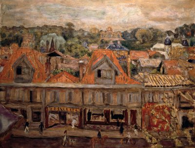 شارع في Arcachon. 1930 (زيت على قماش) بواسطة بيير بونارد