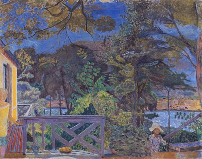 الشرفة في فيرنون ، 1928 بواسطة Pierre Bonnard