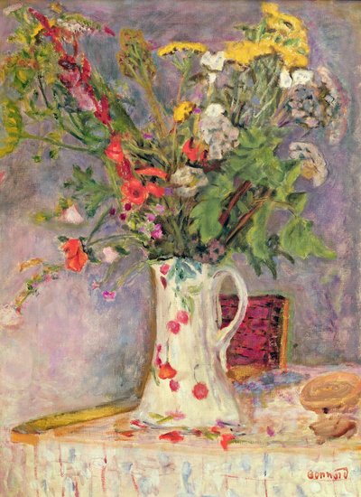 الزهور البرية ، ج .1916 بواسطة Pierre Bonnard