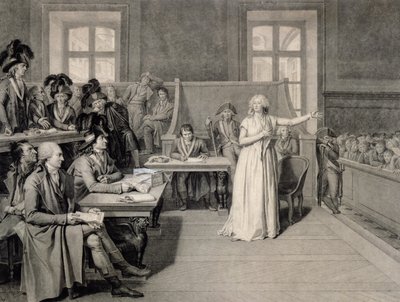ماري أنطوانيت (1755-1793) من هابسبورغ-لورين ، حكمت من قبل محكمة المحكمة الثورية ، 16 أكتوبر 1793 بواسطة بيار بويلون