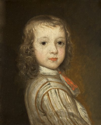 Portrait of Hugh Smyth as a Child, c.1670 (oil on panel) بواسطة بيير بورغينيون
