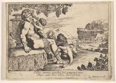 باخوس ، Satyr ، و Lion ، 1610-42. بواسطة بيير بريبيت
