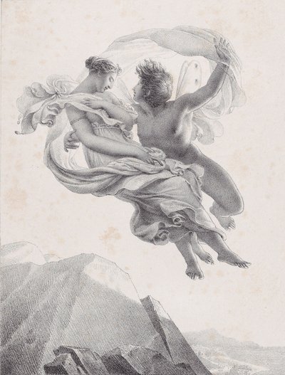 زفير والنفسية زبير ونفسية ، 1820-1823. بواسطة بيير كلود فرانسوا ديلورم