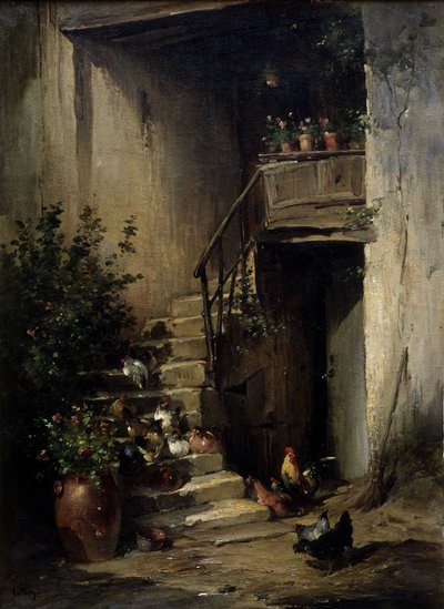 بدون عنوان (زيت على قماش) بواسطة بيير كوتين