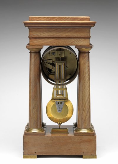 الساعة العشرية c.1798-1805 (الصنوبر والنحاس والمينا) بواسطة Pierre Daniel Destigny