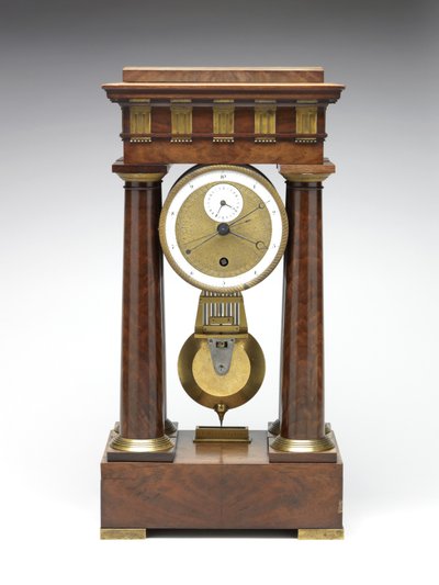 الساعة العشرية c.1798-1805 (الصنوبر والنحاس والمينا) بواسطة Pierre Daniel Destigny