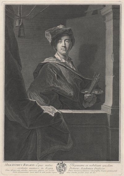 Hyacinthe Rigaud بواسطة بيير دريفيت ، بعد Hyacinthe Rigaud