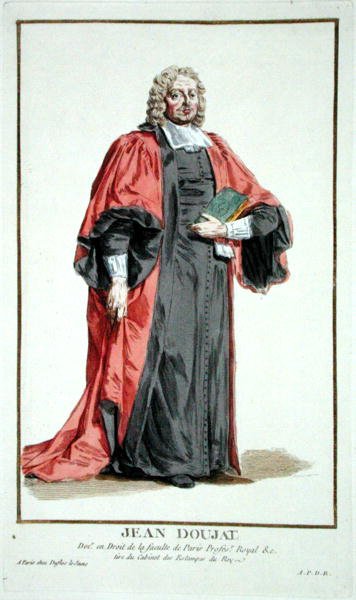 جان دوجات من "Receuil des Estampes ، ممثل les Rangs et les Dignites ، وفقًا لزي جميع الدول الموجودة" ، نُشر عام 1780 (نقش ملون يدويًا) بواسطة بيير دوفلوس