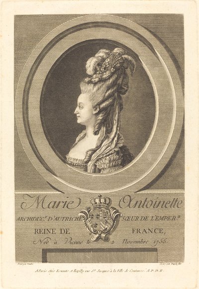 ماري أنطوانيت بواسطة بيير دوبين الثاني بعد كارل فان لو