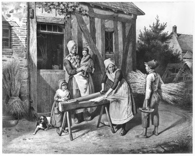 كسر القنب ، 1830-40 بواسطة بيير دوفال ليكاموس