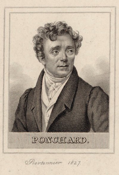 صورة لمغني الأوبرا لويس أنطوان إليونور بونشارد 1787-1866 ، 1827. بواسطة بيير فرانسوا بيرتونييه