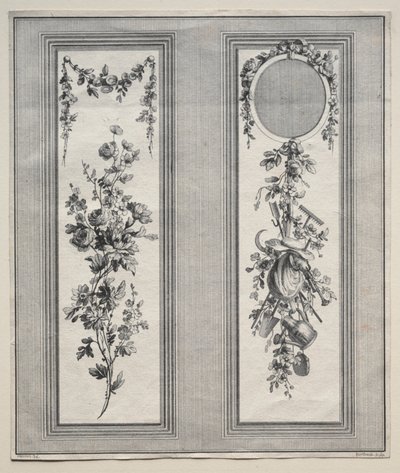 زخرفة الحديقة بواسطة بيير غابرييل برتولت