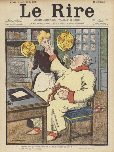 رسم توضيحي لـ Le Rire بواسطة Pierre Georges Jeanniot