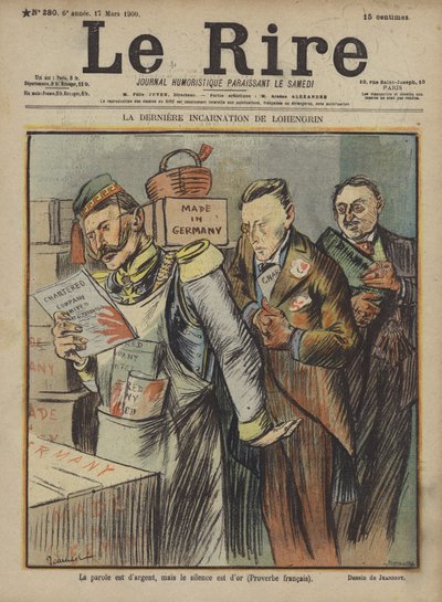 رسم توضيحي لـ Le Rire بواسطة Pierre Georges Jeanniot