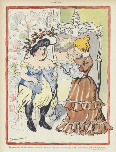 رسم توضيحي لـ Le Rire بواسطة Pierre Georges Jeanniot