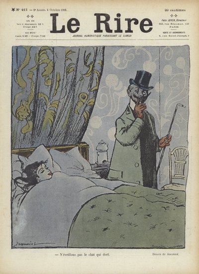رسم توضيحي لـ Le Rire بواسطة Pierre Georges Jeanniot