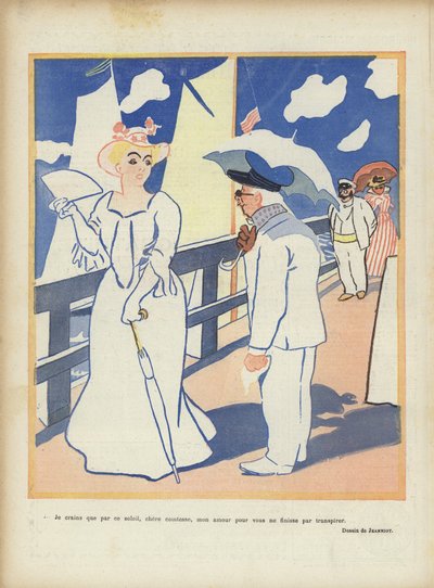 رسم توضيحي لـ Le Rire بواسطة Pierre Georges Jeanniot