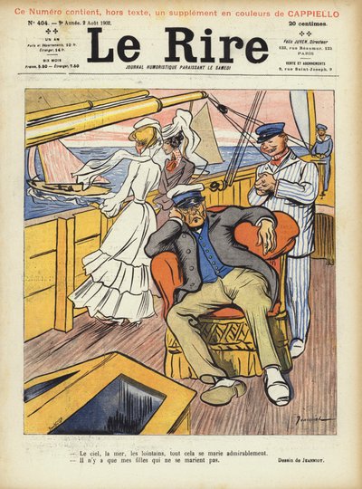 رسم توضيحي لـ Le Rire بواسطة Pierre Georges Jeanniot