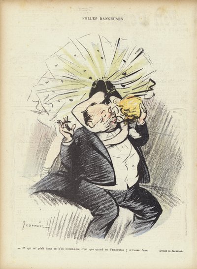 رسم توضيحي لـ Le Rire بواسطة Pierre Georges Jeanniot