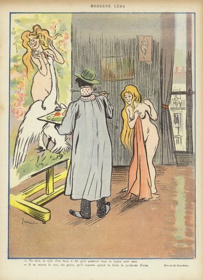 رسم توضيحي لـ Le Rire بواسطة Pierre Georges Jeanniot