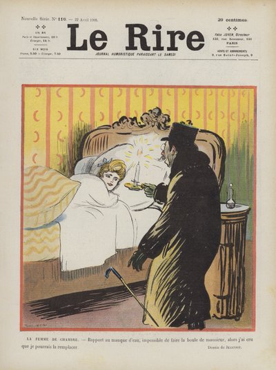 رسم توضيحي لـ Le Rire بواسطة Pierre Georges Jeanniot