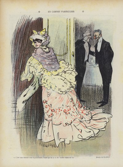 رسم توضيحي لـ Le Rire بواسطة Pierre Georges Jeanniot