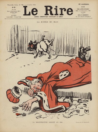 رسم توضيحي لـ Le Rire بواسطة Pierre Georges Jeanniot