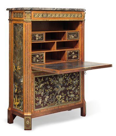 Louis XVI Secretaire a Abbatant ، أواخر القرن الثامن عشر بواسطة بيير هاري ميوزين