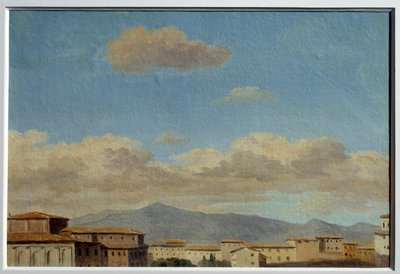 دراسة السماء في كويرينال (روما). لوحة لبيير هنري دي فالنسيان (1750-1819) بواسطة بيير هنري دي فالنسيان