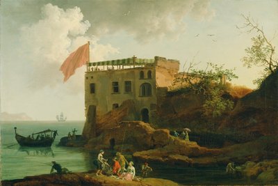 منظر جايولا ، 1770-90 بواسطة بيير جاك فولاير