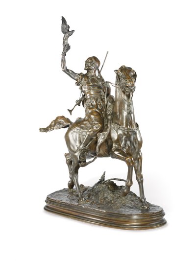 الصقر العربي المركب بواسطة بيير جول مين