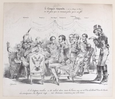 الكونغرس المعلق ، كاليفورنيا. 1829. بواسطة بيير لانجلومي