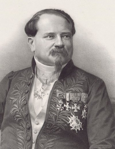 صورة للملحن جان جورج كاستنر 1810-1867 ، 1866. بواسطة بيير لانيث بيتي