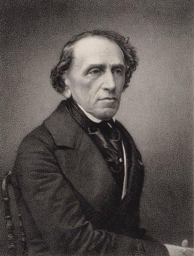 صورة للمؤلف جياكومو مييربير 1791-1864 ، 1865. بواسطة بيير لانيث بيتي