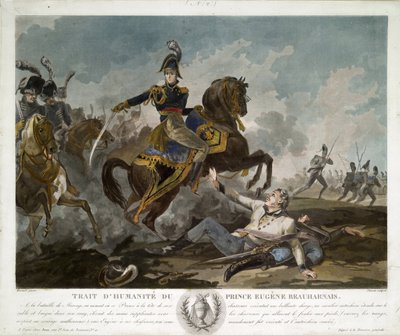استمرار يوجين دي بوهارنيس ، حوالي 1814 بواسطة بيير مارتينيت