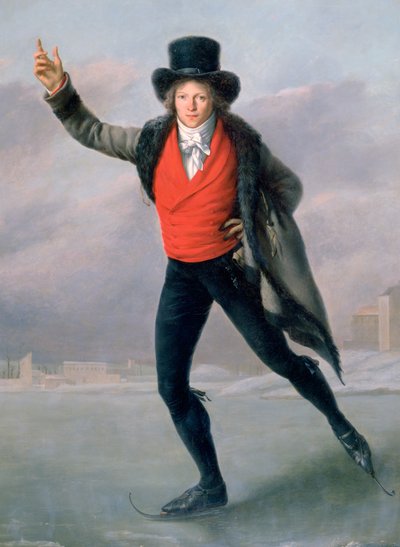 المتزلج ، 1798. بواسطة بيير ماكسيميليان ديلافونتين