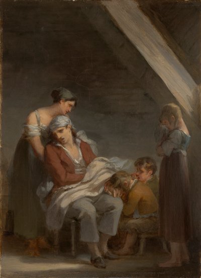 عائلة حزينة بواسطة Pierre-Paul Prud