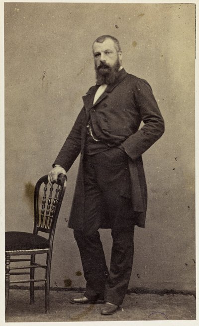 صورة للعضو الملحن إدموند 1820-1882. بواسطة بيير بيتيت