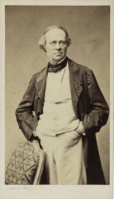 صورة للمؤلف الموسيقي جاك فرومينتال هاليفي 1799-1862 ، حوالي 1860. بواسطة بيير بيتيت