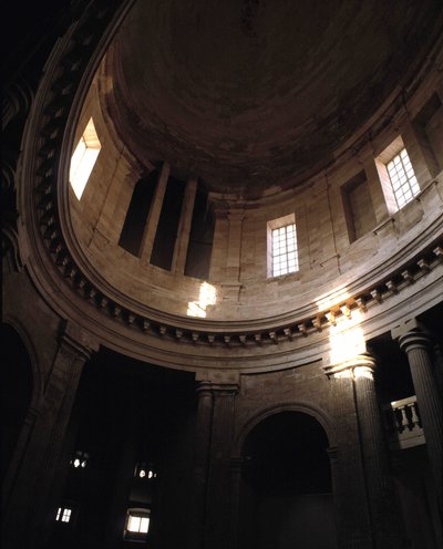العمارة الباروكية: كنيسة شاريت القديمة (1679-1707) ، دير مرسيليا ، من قبل المهندس المعماري بيير بوجيه (1622 - 1694). منظر داخلي. مرسيليا ، بوش دو رون (بوش دو رون) (13). بواسطة بيير بوجيت
